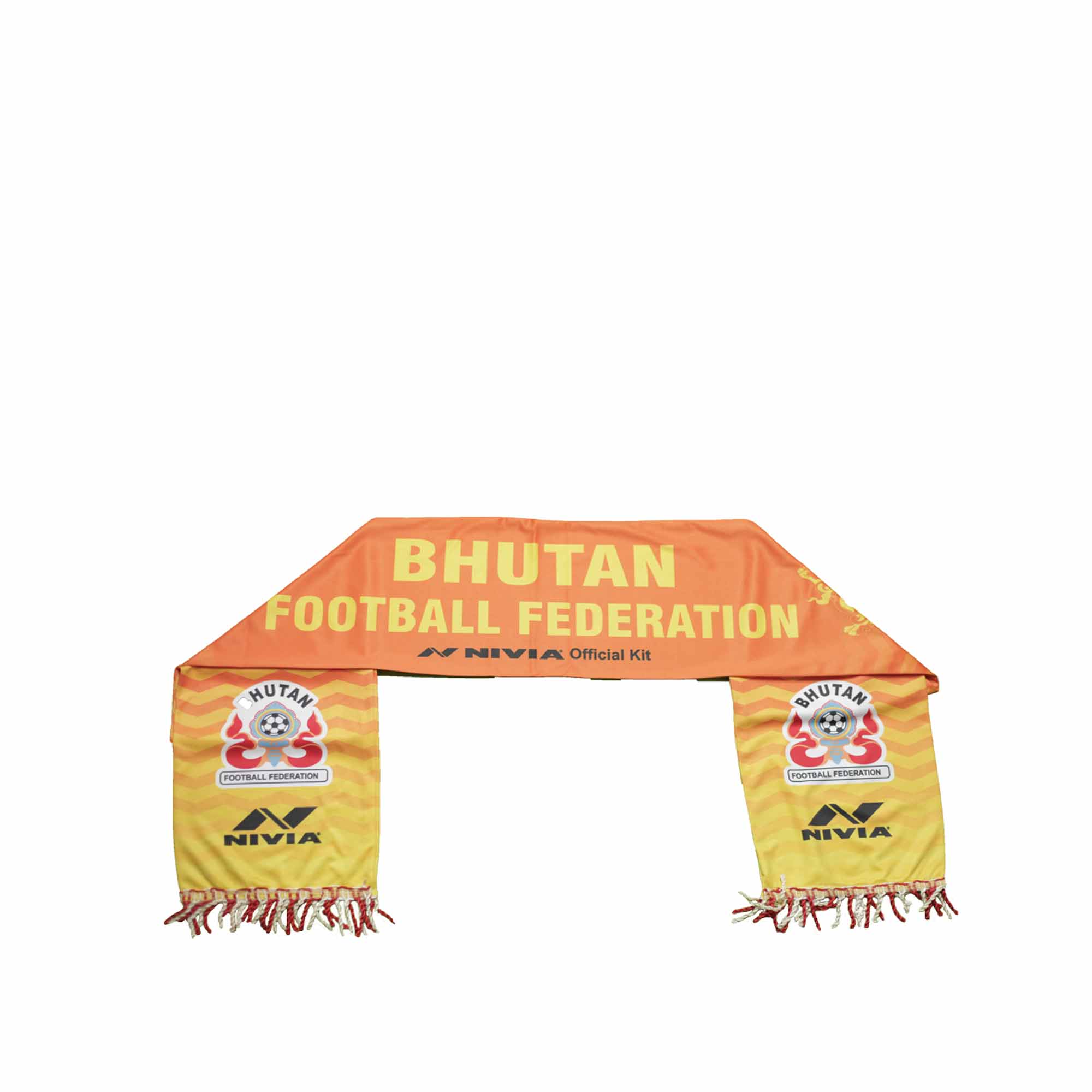 NIVIA Sportswear Scarf - Bhutan Football Federation Official Kit