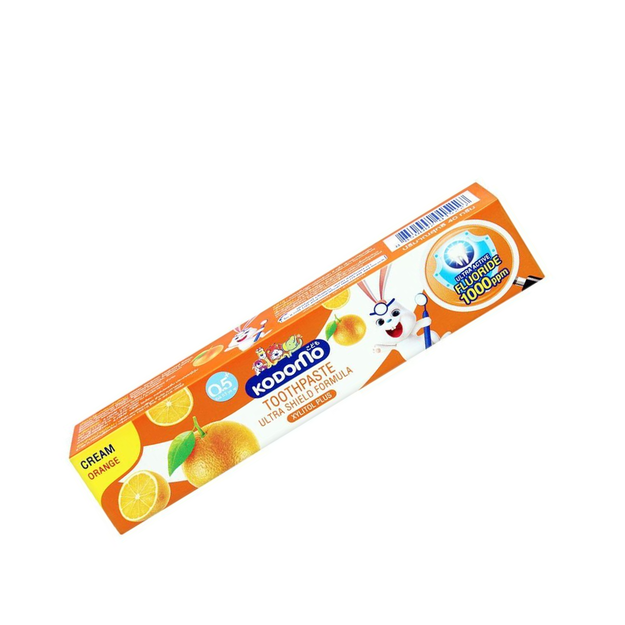 Kodomo Toothpaste Ultra Shield Formula - Xylitol Plus - Cream Orange