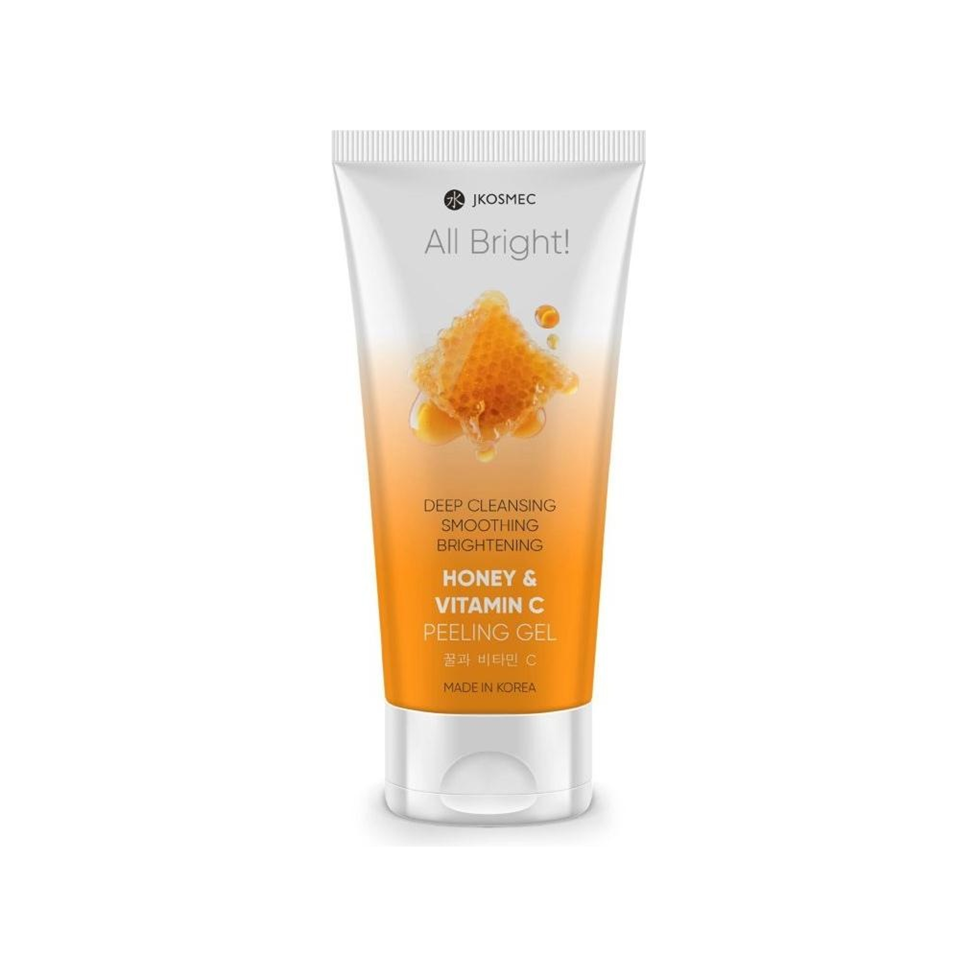 Korean Jkosmec All Bright Honey And Vitamin C Peeling Gel, 180ml