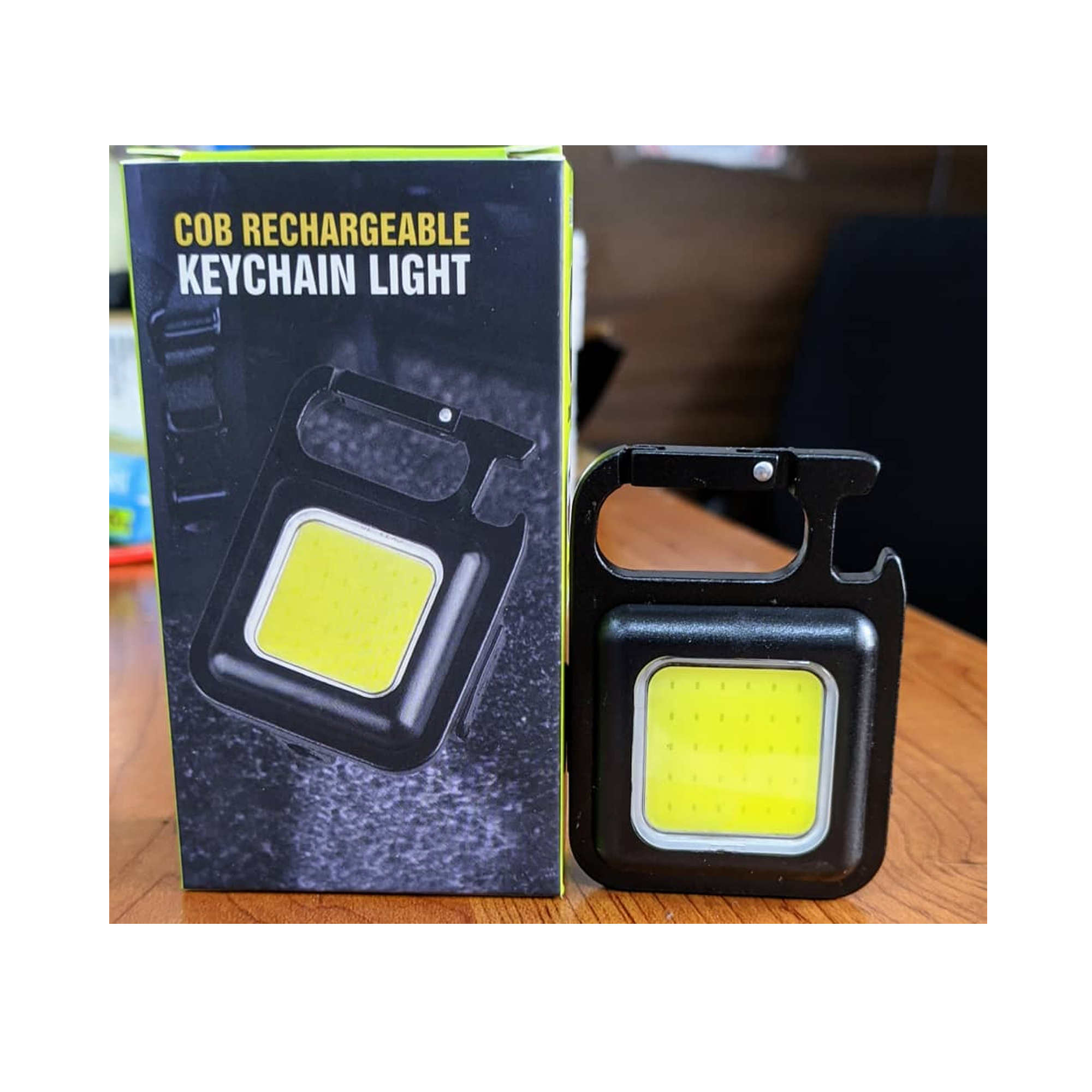 Cob Rechargeable Keychain Light