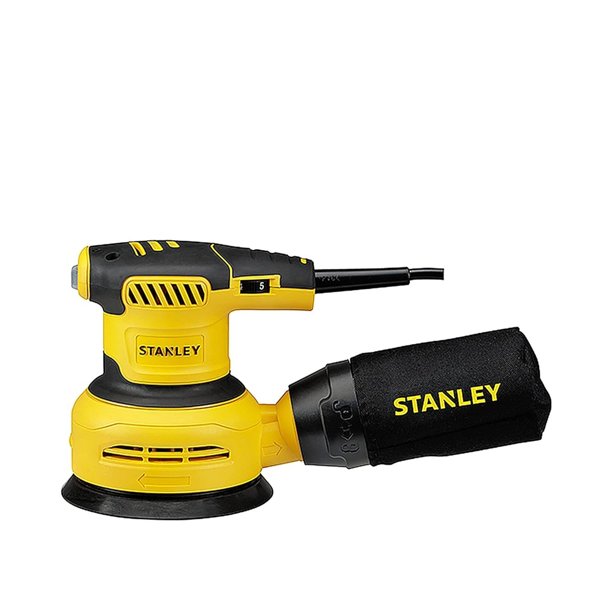 Stanley Variable Speed Random Orbital Sander SS30-IN - 300W 125mm ( Yellow and Black )
