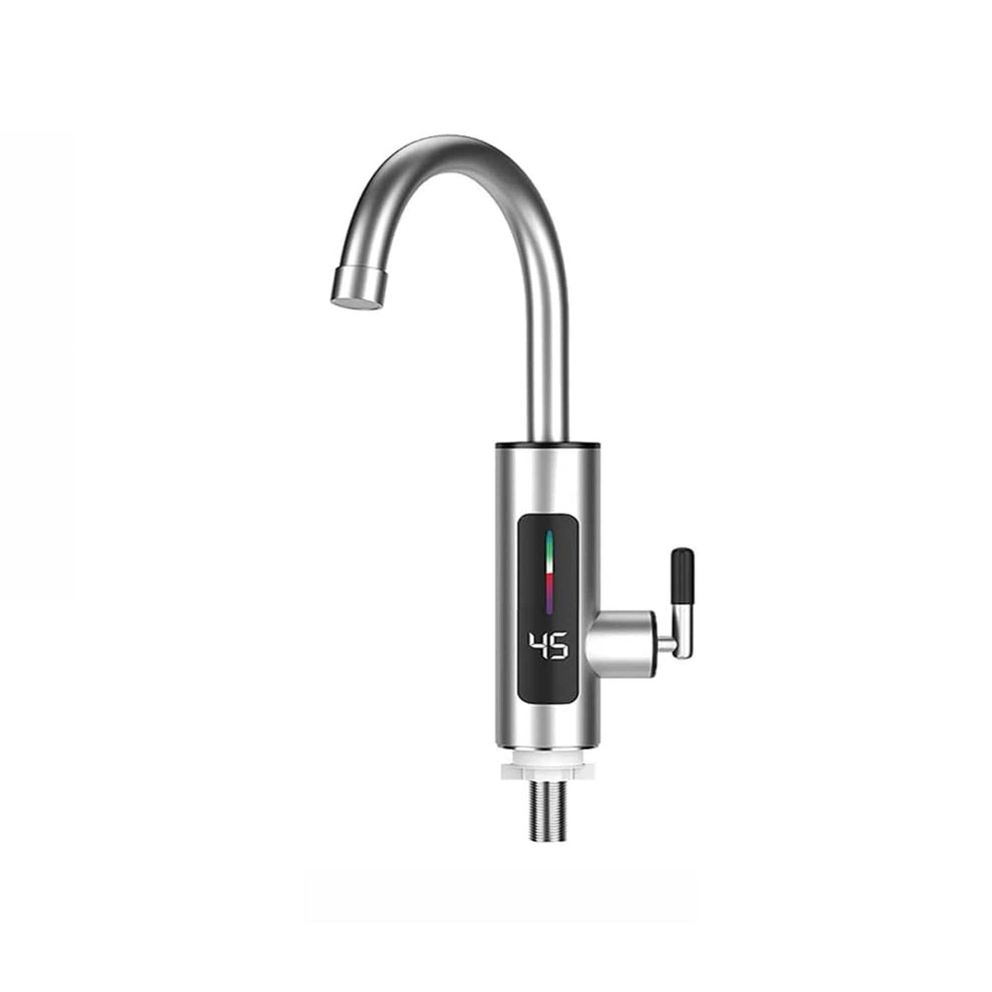 RY-020 Instant Hot Water Tap Electric Water Heater Tap with Digital Display 360° Rotatable Stainless Instant Heater Faucet 220V 3000W