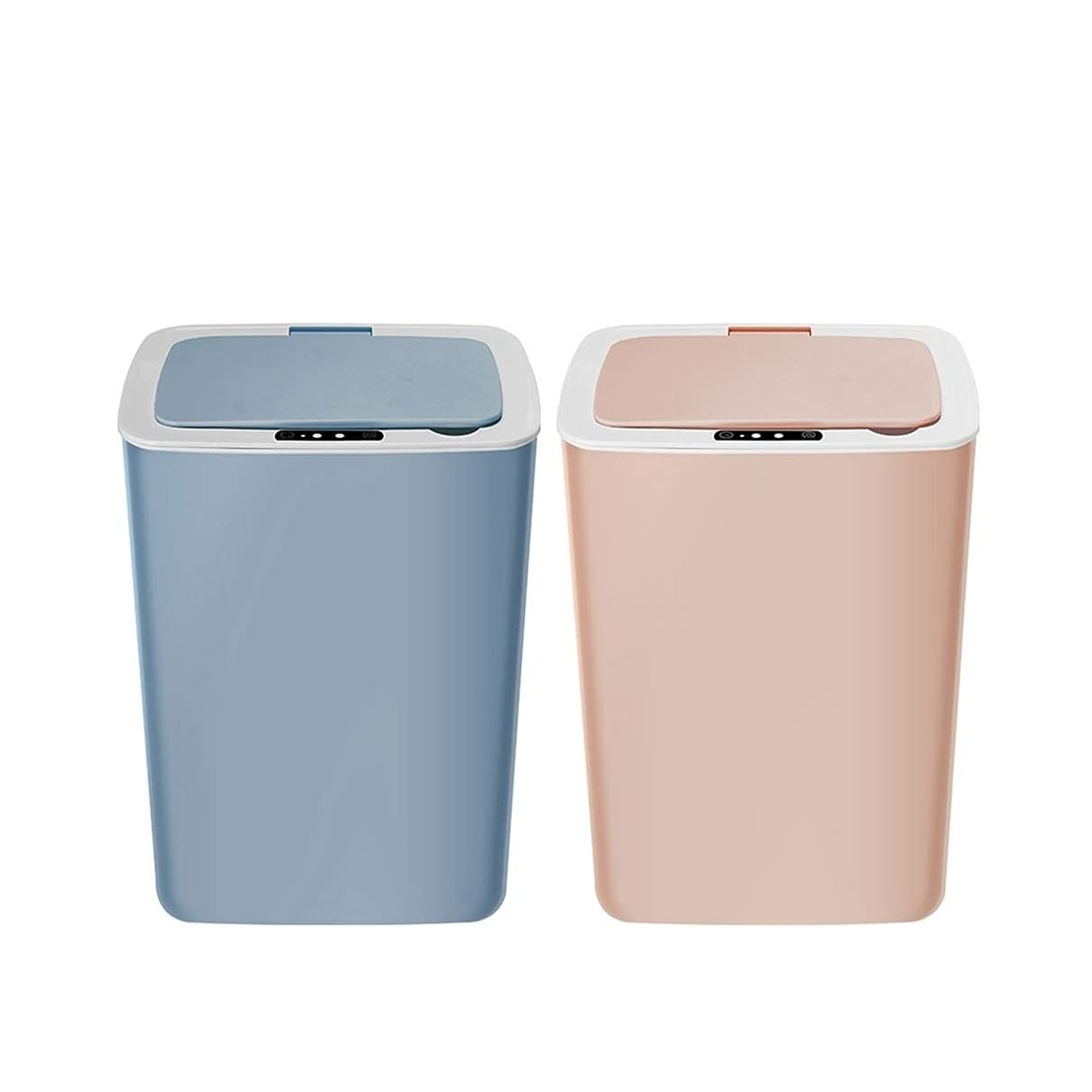 XUNTING Household Smart Indoor Rectangular Trash Can