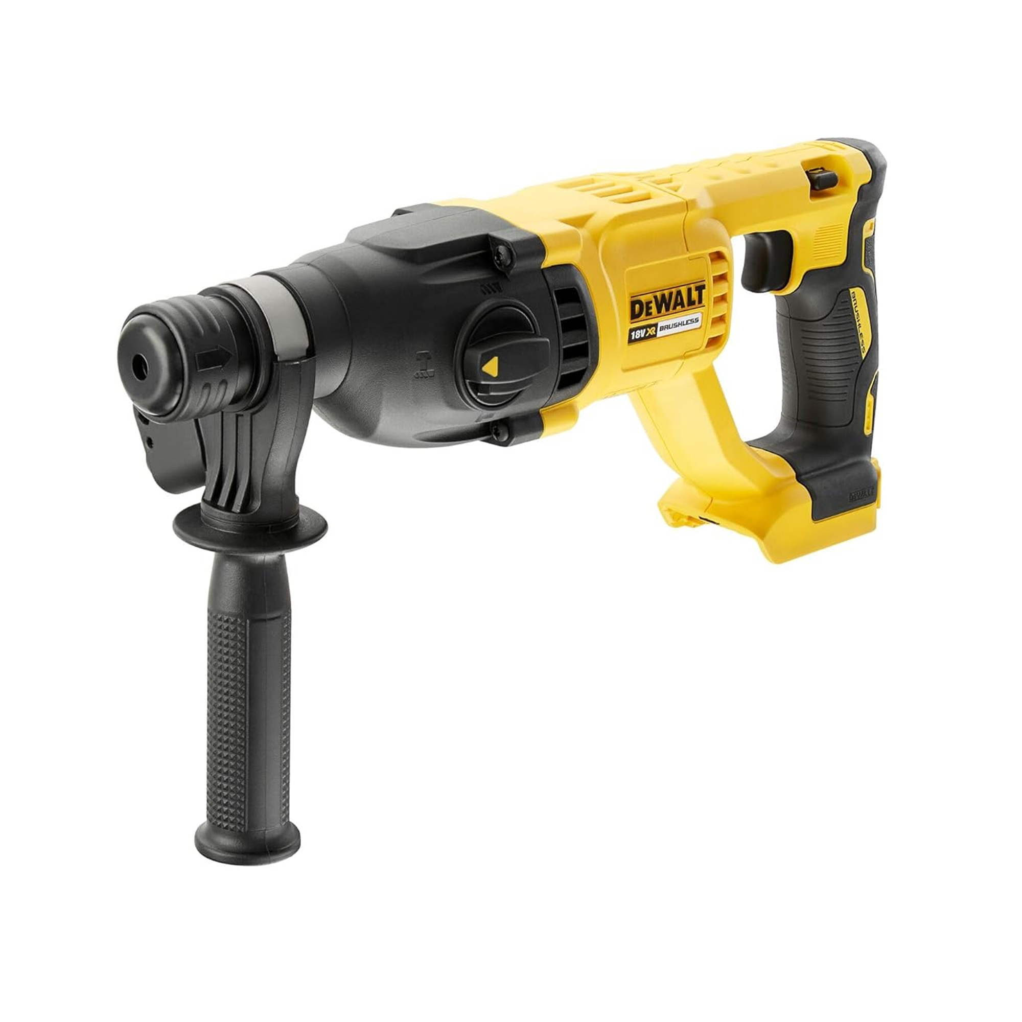 DeWalt SDS Plus Battery Powered Cordless Hammer With Brushless Motor DCH133N-XJ - 18V Li-ion 26mm ( Bare Tool )