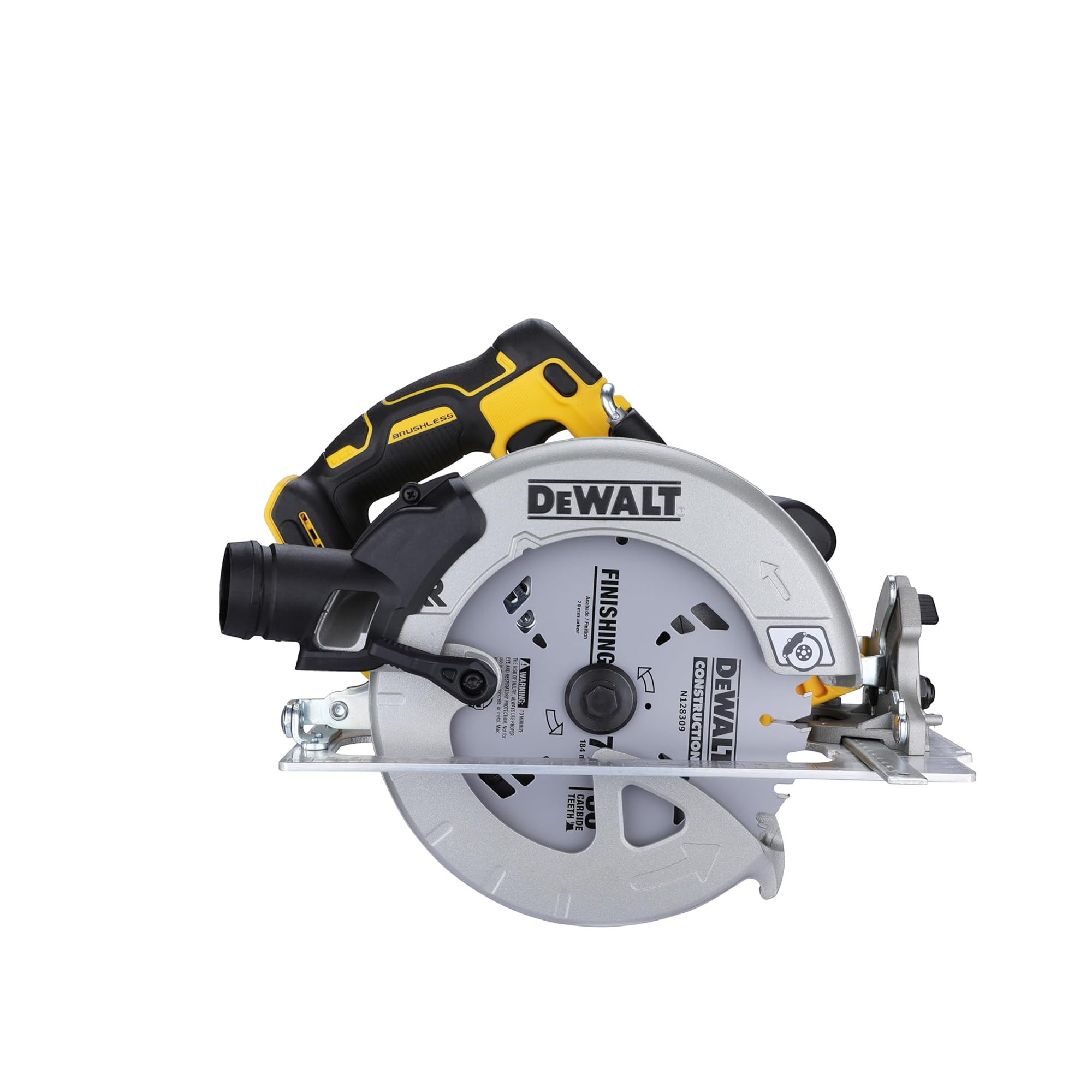 DeWalt XR Li-ion Cordless Brushless Kitted Circular Saw DCS570N-B1 - 18V 184mm ( Bare Tool )