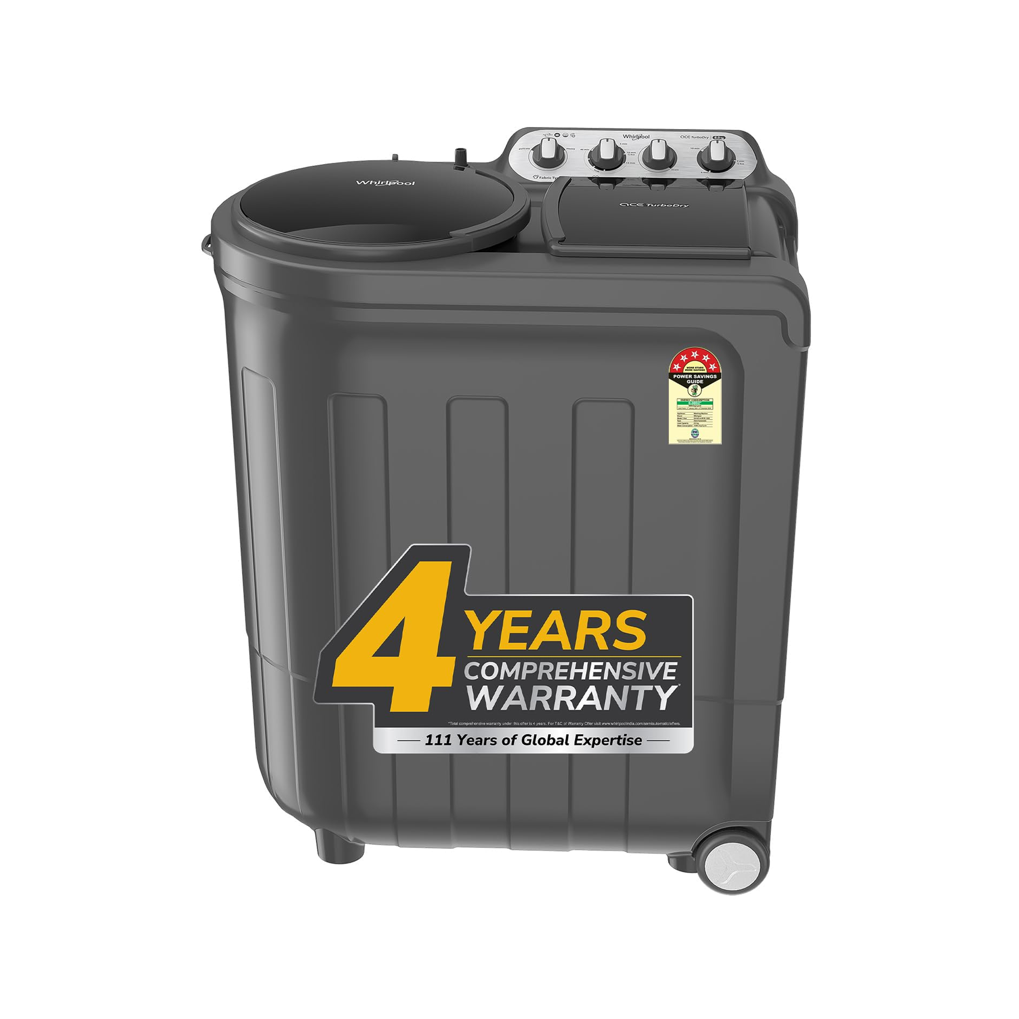 Whirlpool 8.5 kg 5 Star Semi-Automatic Top Loading Washing Machine