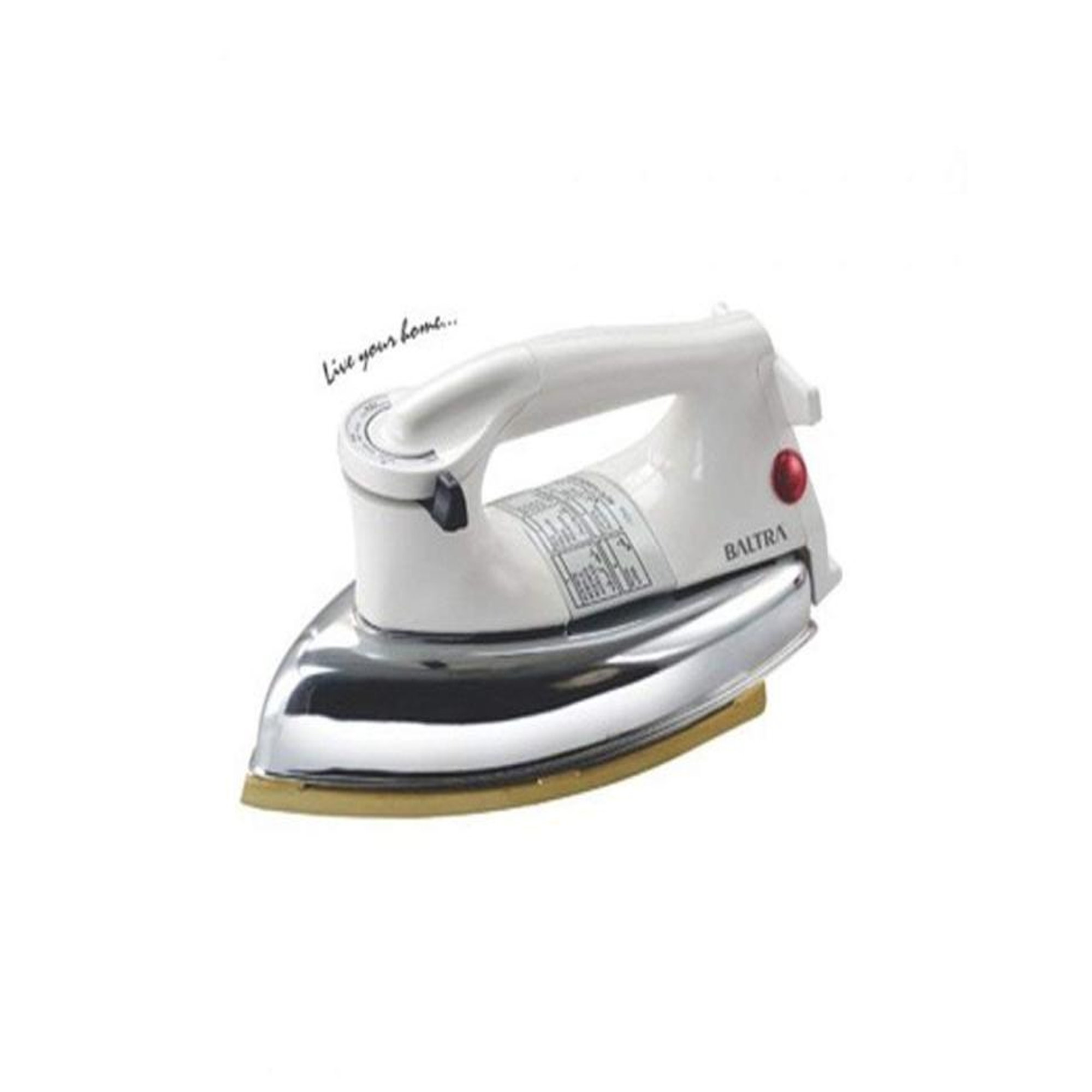 Baltra Heavy Duty Dry Iron Duro- 1000W Quick Heat Technology with Advance Sole Plate Iron Press  BTI 124
